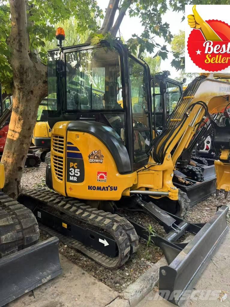 Komatsu PC 35 MR حفارات صغيرة أقل من 7 طن (حفارات صغيرة)
