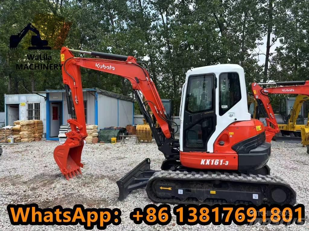 Kubota KX 161-3S S حفارات صغيرة أقل من 7 طن (حفارات صغيرة)