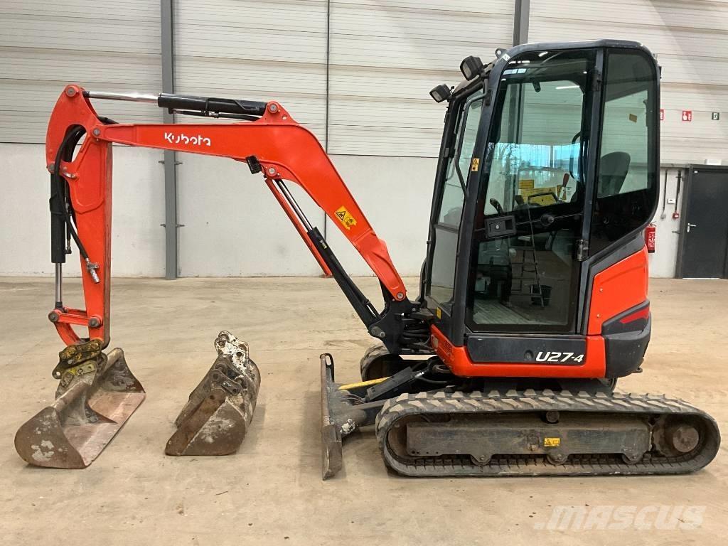 Kubota U 27-4 حفارات صغيرة أقل من 7 طن (حفارات صغيرة)
