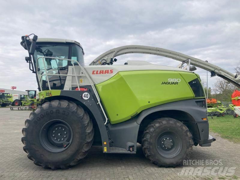 CLAAS JAGUAR 980 علافات ذاتية الدفع