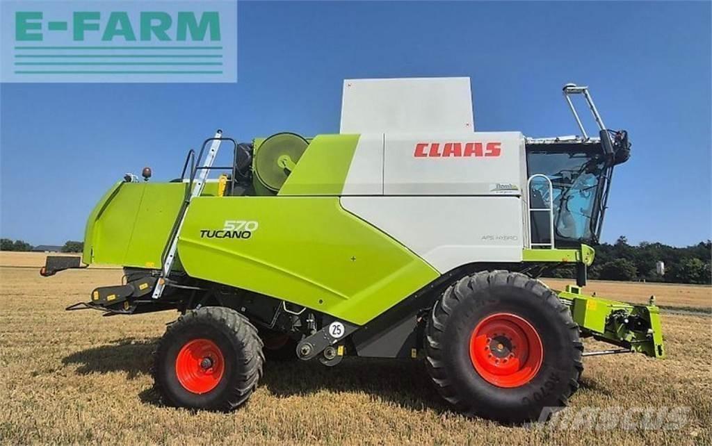 CLAAS tucano 570 حصادات