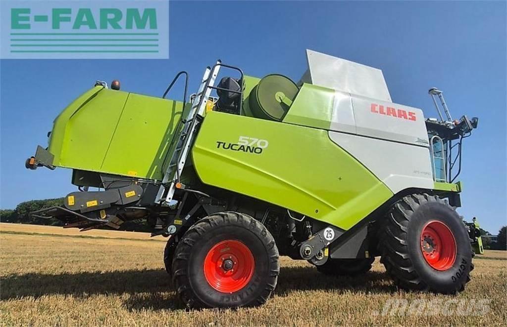 CLAAS tucano 570 حصادات