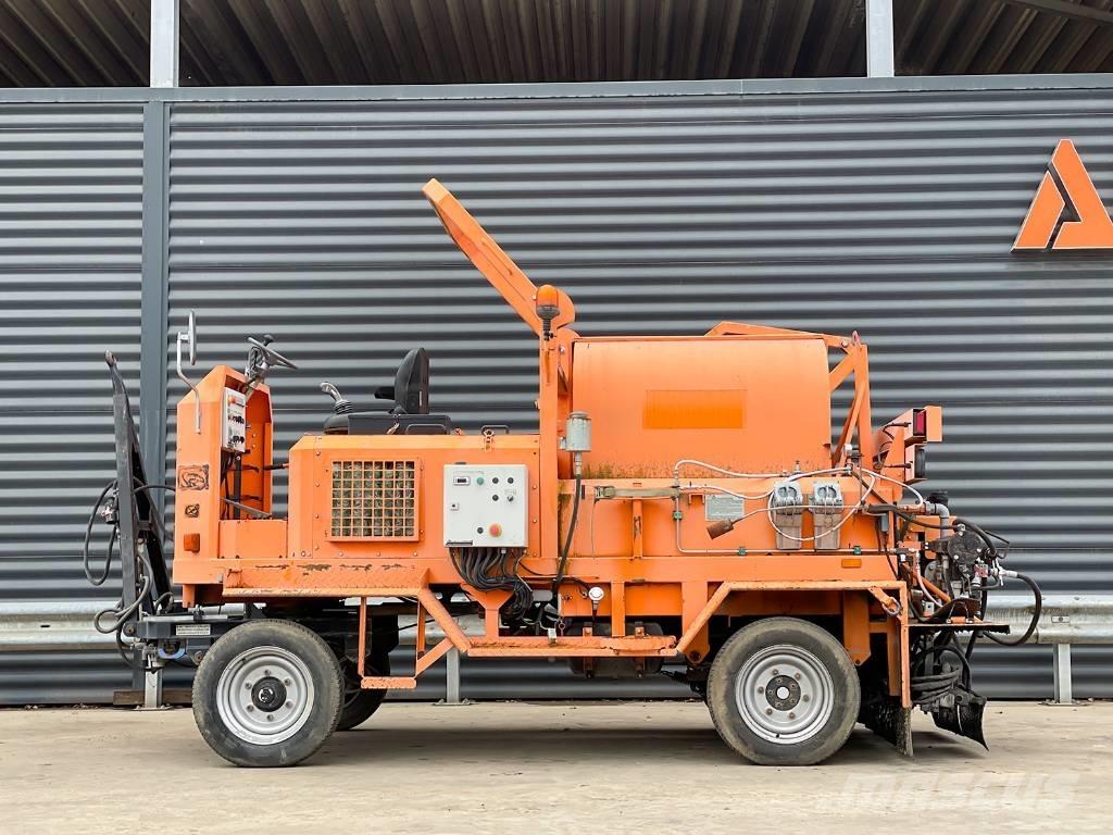  Grün BSM 1200-4R رشاشات بيتومين