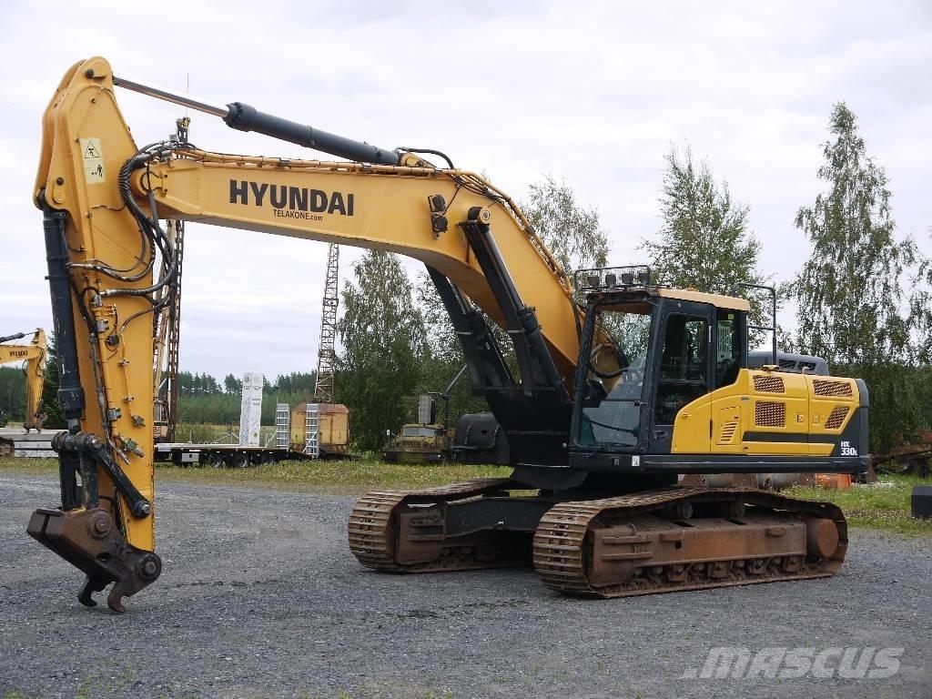 Hyundai HX 330 L حفارات زحافة