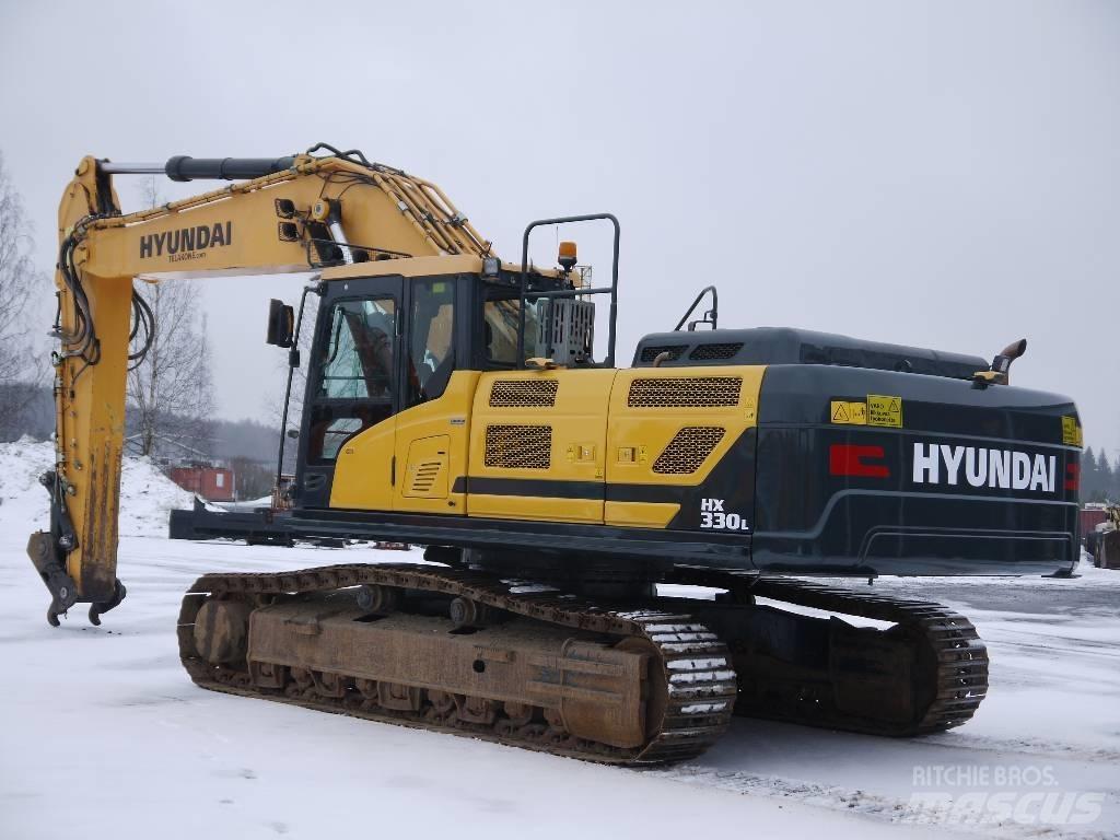 Hyundai HX 330 L حفارات زحافة