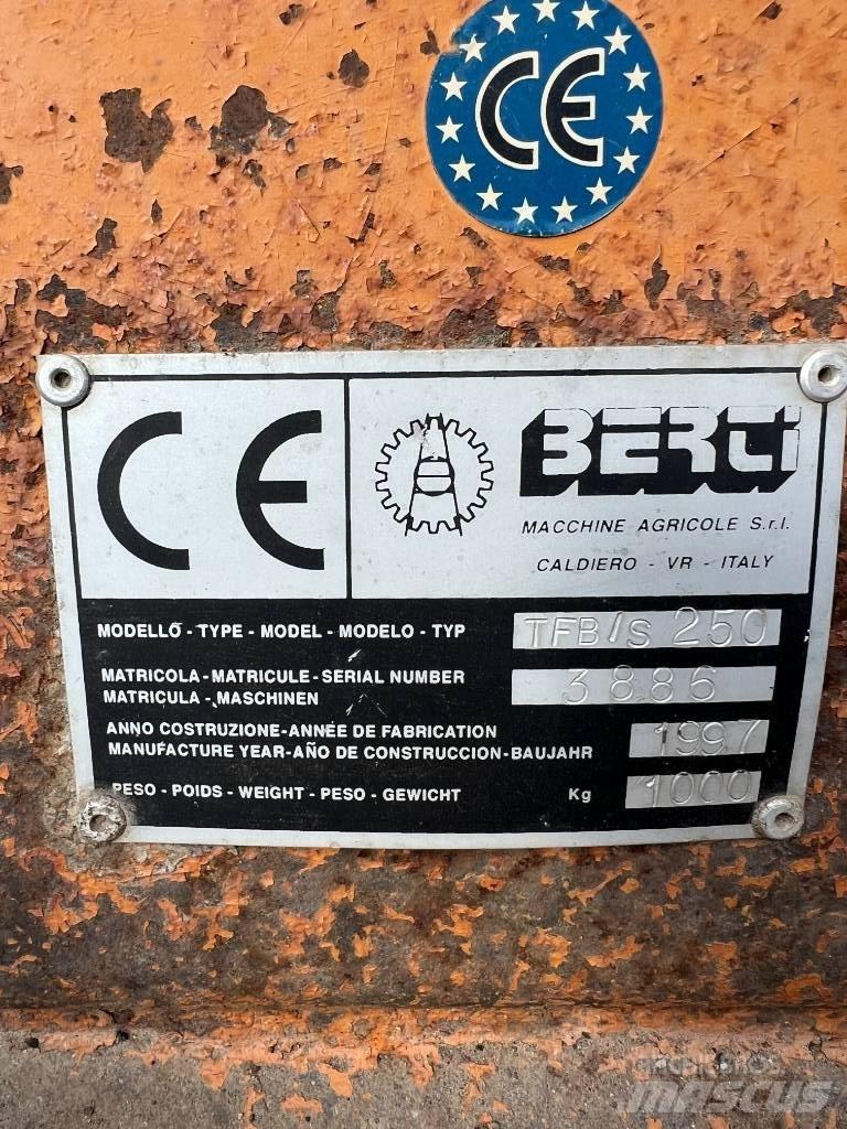 Berti TFB/S 250 جزازات