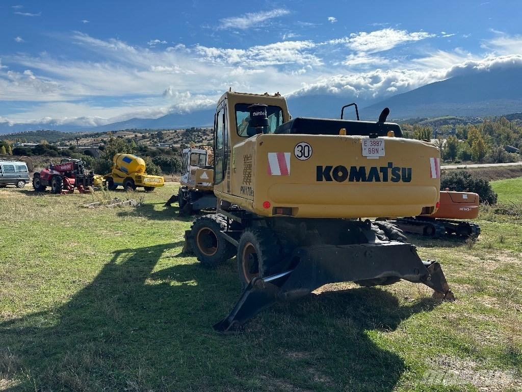 Komatsu PW 170-6 حفارات بعجل