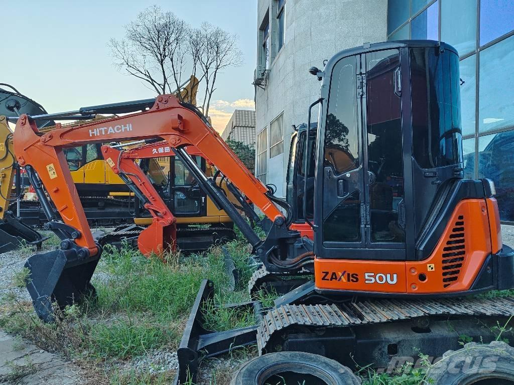 Hitachi ZX 50 U حفارات صغيرة أقل من 7 طن (حفارات صغيرة)