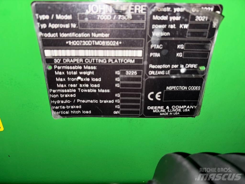 John Deere T670I 4WD حصادات