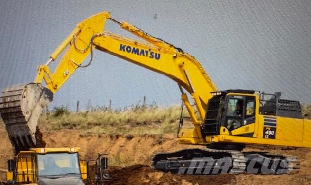 Komatsu PC 490 LC 11 حفارات زحافة