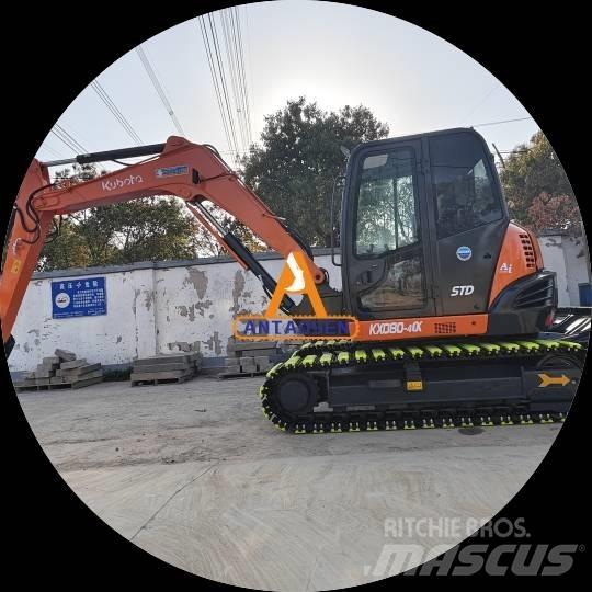 Kubota KX 080-4 حفارات وسط 7 طن - 12 طن