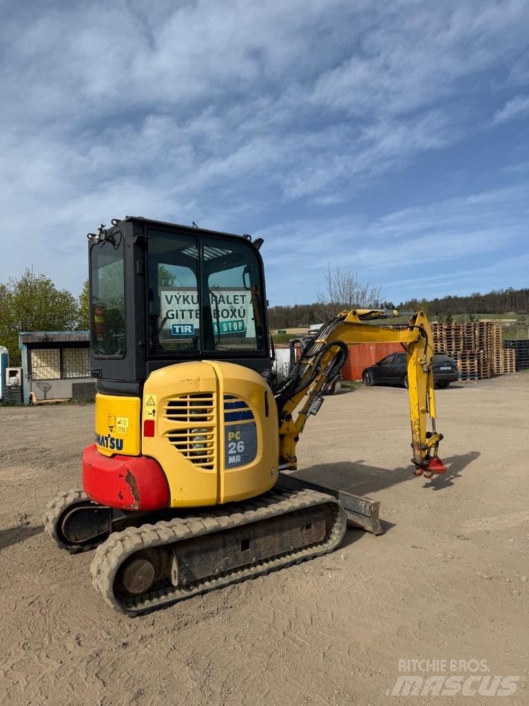Komatsu PC 26 MR حفارات صغيرة أقل من 7 طن (حفارات صغيرة)