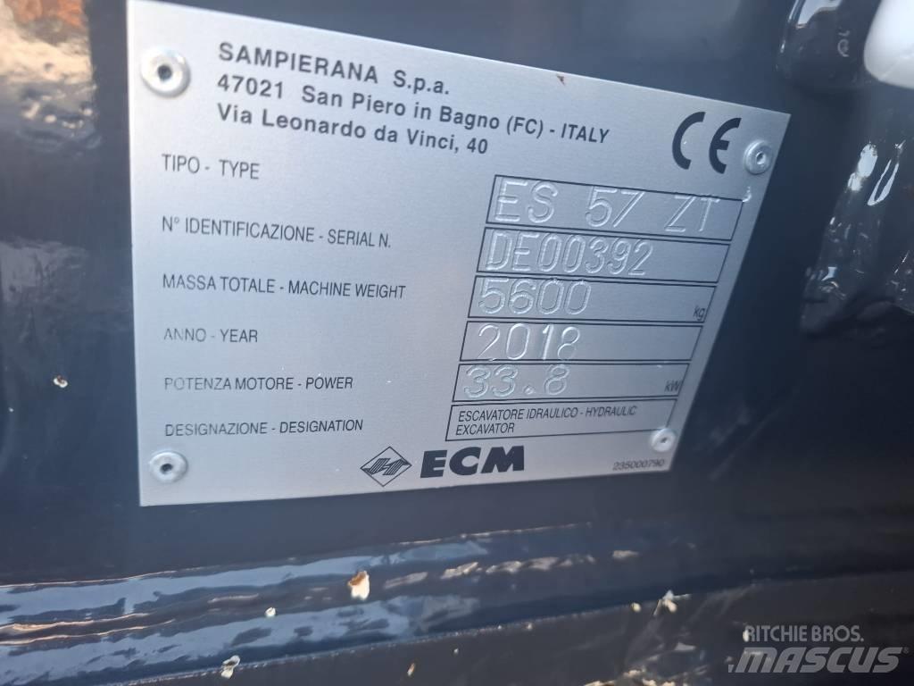 ECM ES 57 ZT حفارات صغيرة أقل من 7 طن (حفارات صغيرة)