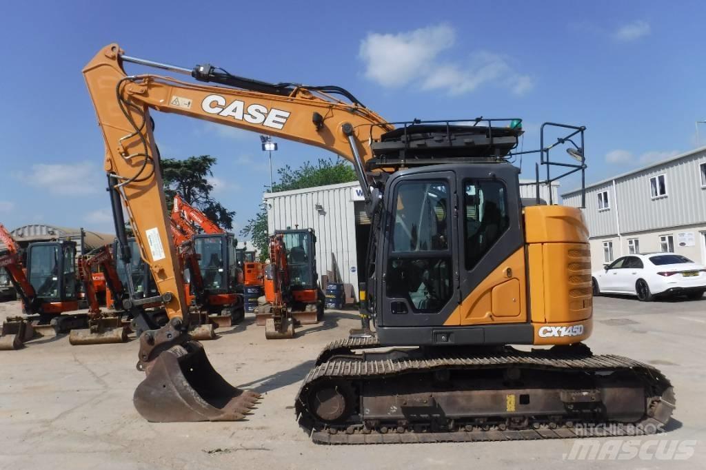 CASE CX 145 D SR حفارات زحافة