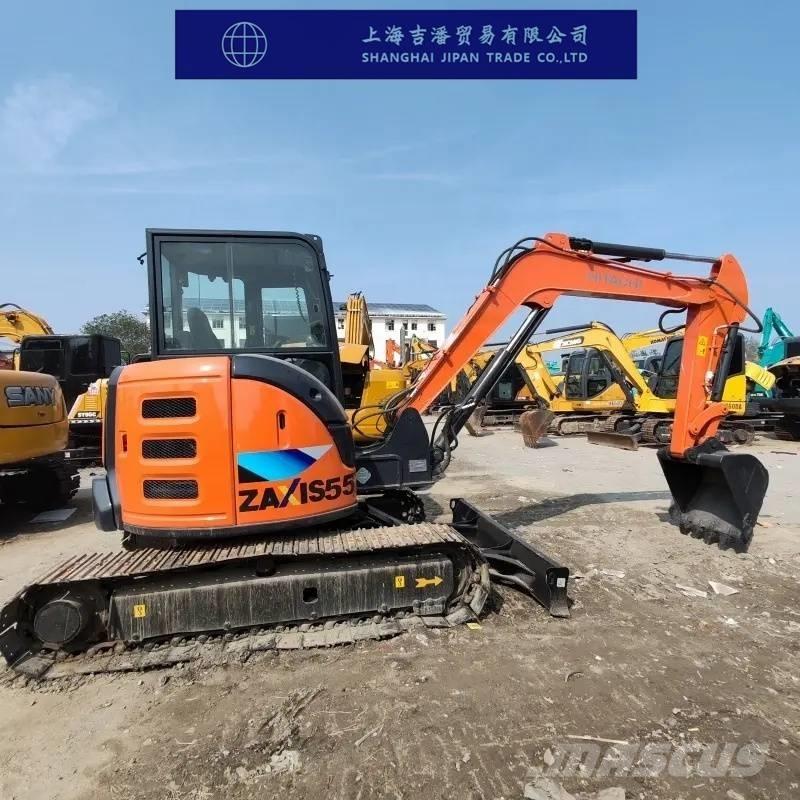 Hitachi ZX 55 حفارات صغيرة أقل من 7 طن (حفارات صغيرة)