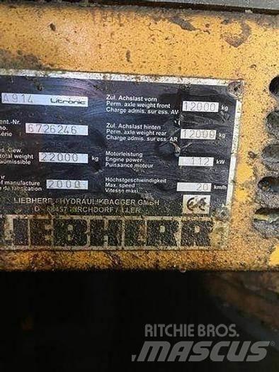 Liebherr A914 - حفارات خاصة