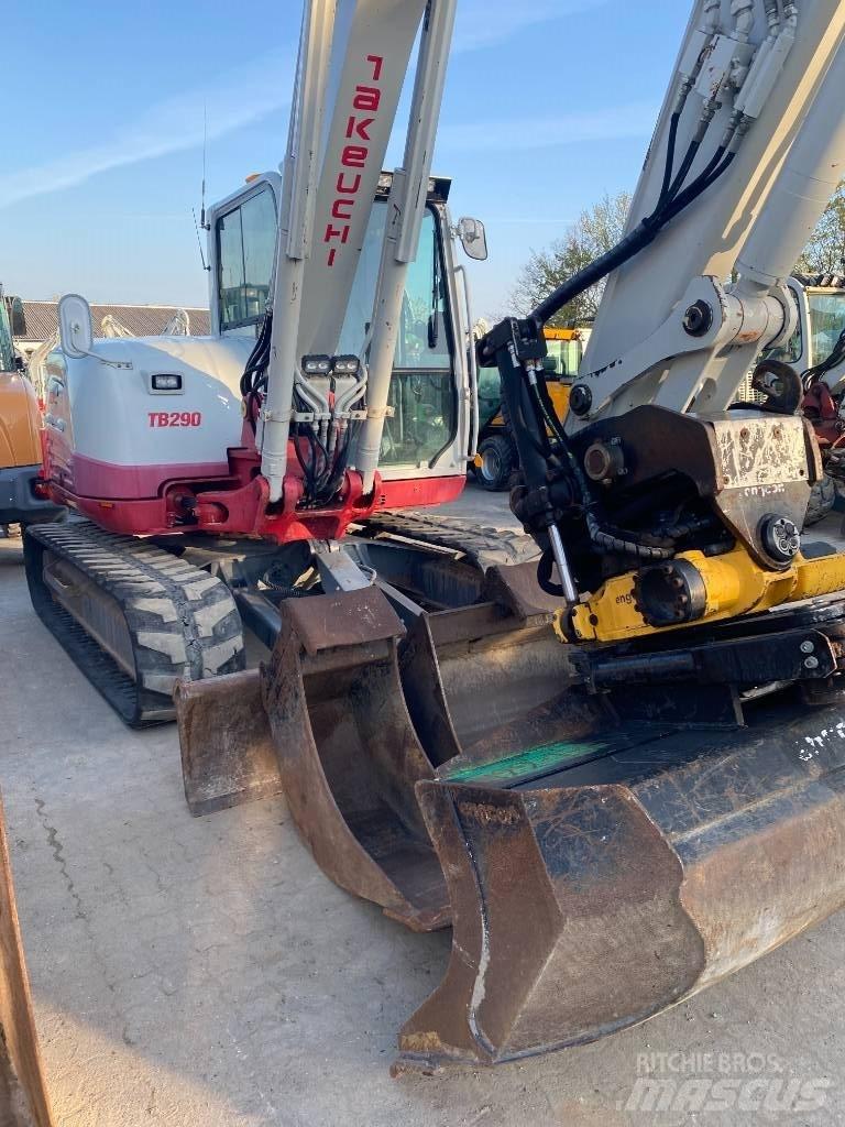 Takeuchi TB 290 حفارات صغيرة أقل من 7 طن (حفارات صغيرة)