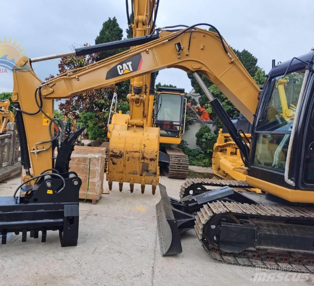 CAT 308 E 2 حفارات زحافة