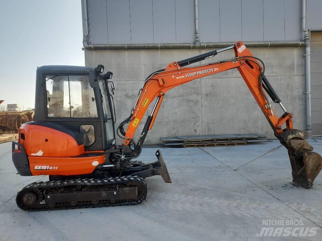 Kubota 101-3@4 حفارات صغيرة أقل من 7 طن (حفارات صغيرة)