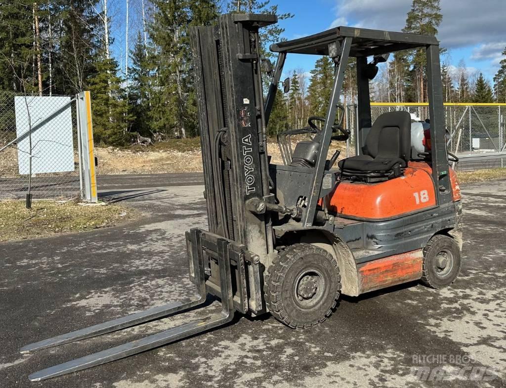 Toyota 42-6 FGF 18 شاحنات LPG