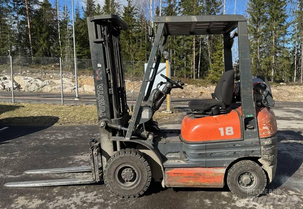 Toyota 42-6 FGF 18 شاحنات LPG