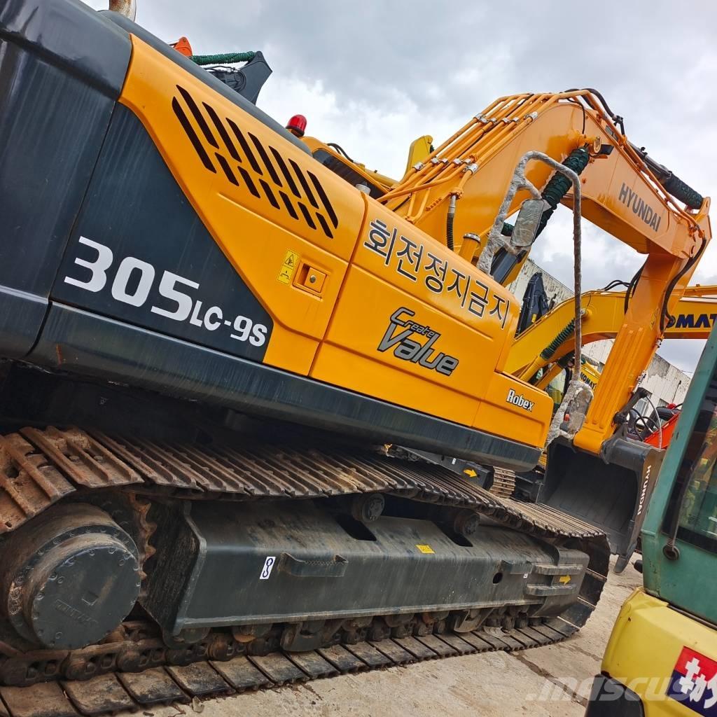 Hyundai 305LC حفارات زحافة