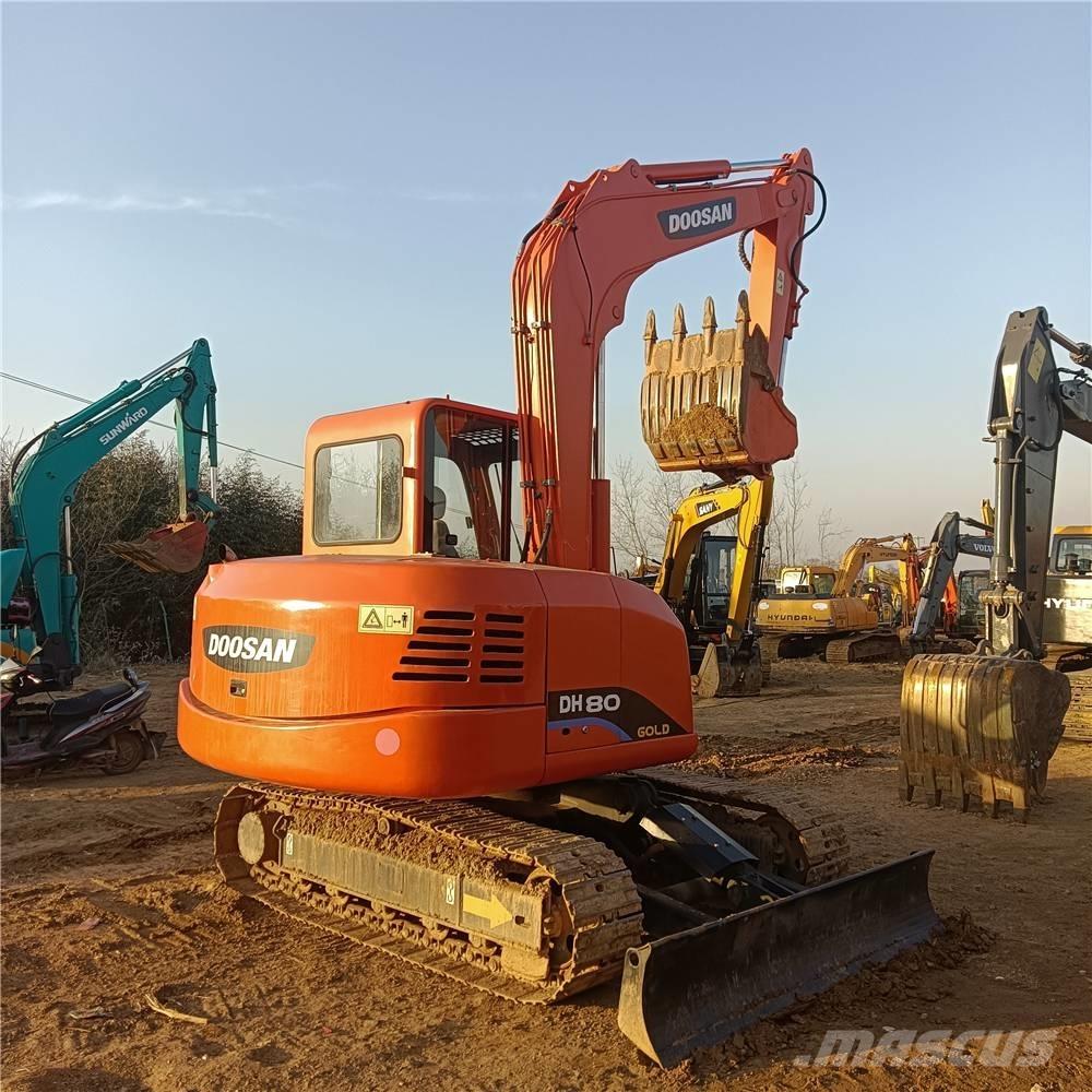 Doosan DH80G حفارات وسط 7 طن - 12 طن