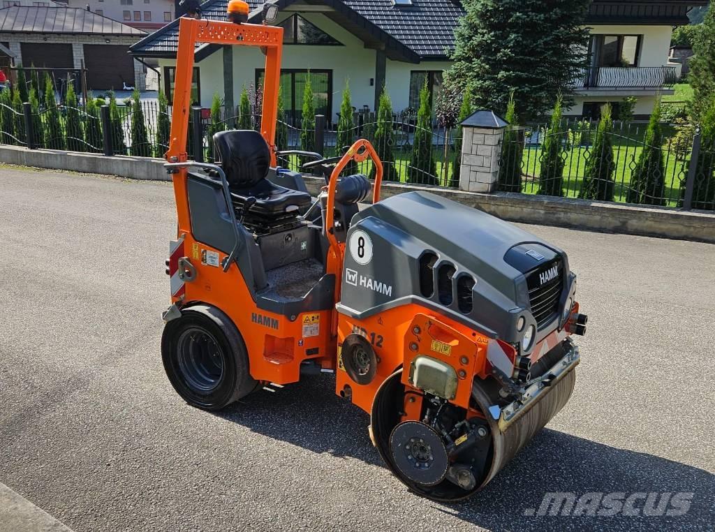 Hamm HD 12 VT مداحل مزدوجة