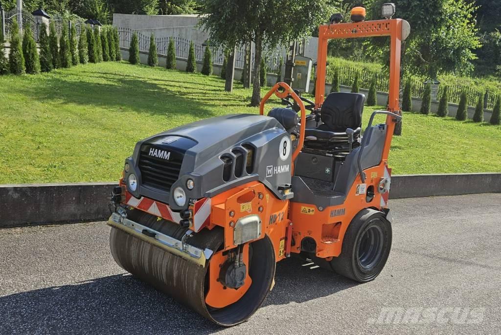 Hamm HD 12 VT مداحل مزدوجة