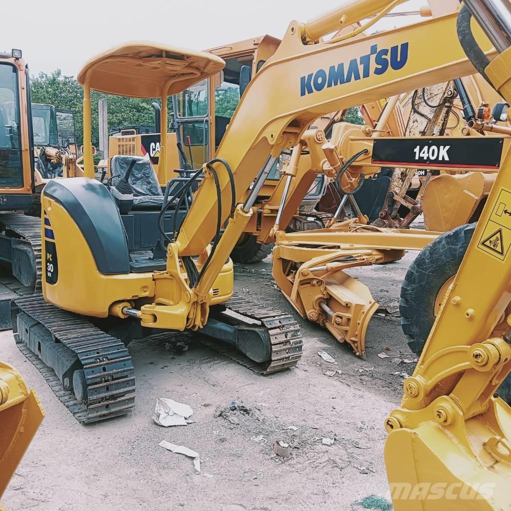 Komatsu PC 30 MR حفارات صغيرة أقل من 7 طن (حفارات صغيرة)