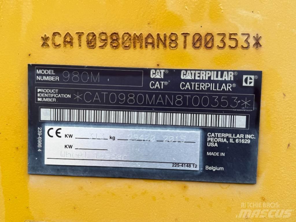 CAT 980 M لوادر بعجل