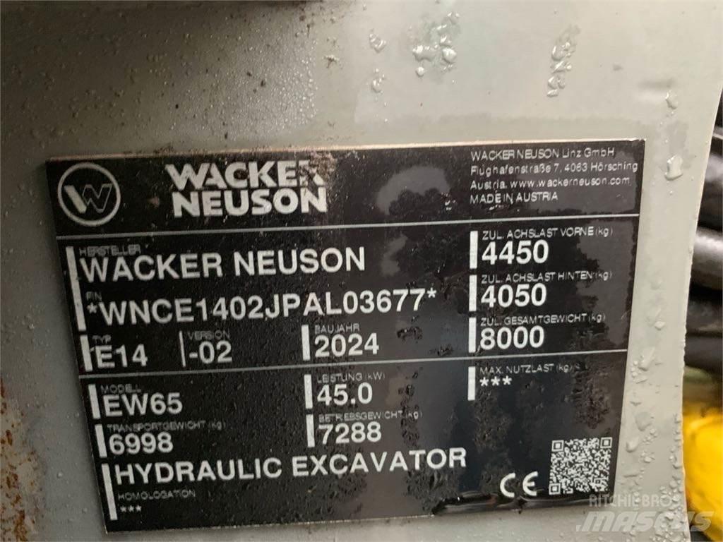 Wacker Neuson EW65 حفارات بعجل