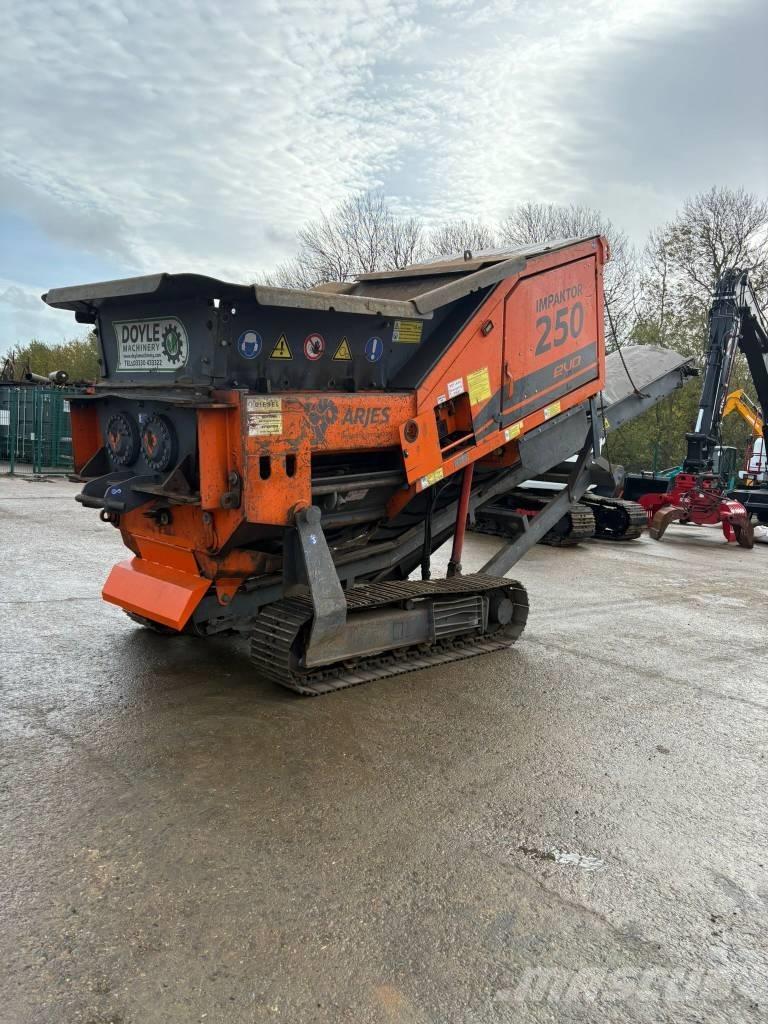 Arjes 250 Evo الكسارات المتنقلة