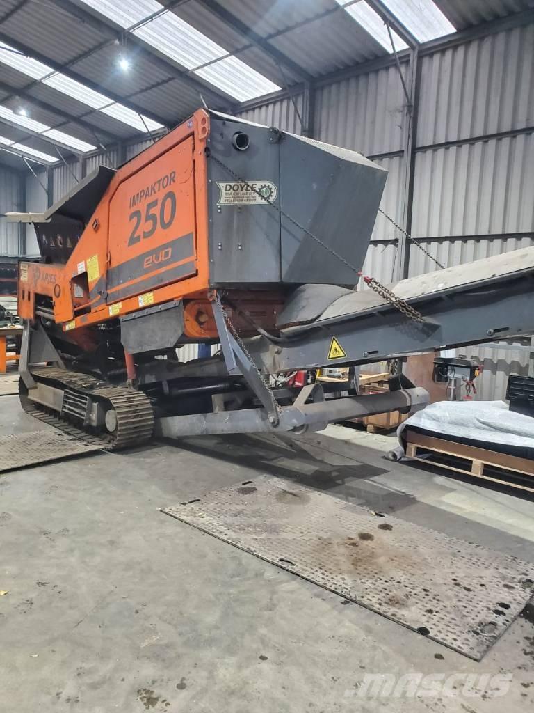 Arjes 250 Evo الكسارات المتنقلة