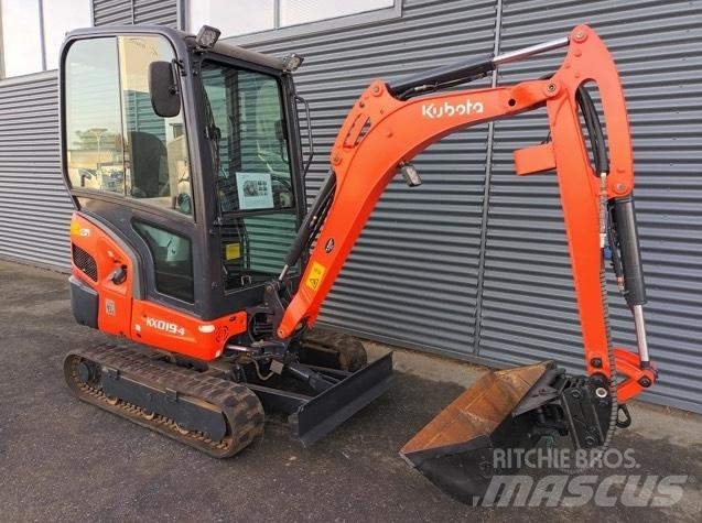 Kubota kx019-4 حفارات صغيرة أقل من 7 طن (حفارات صغيرة)