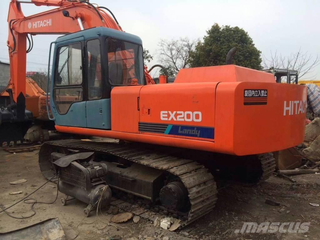 Hitachi EX200-1 حفارات زحافة