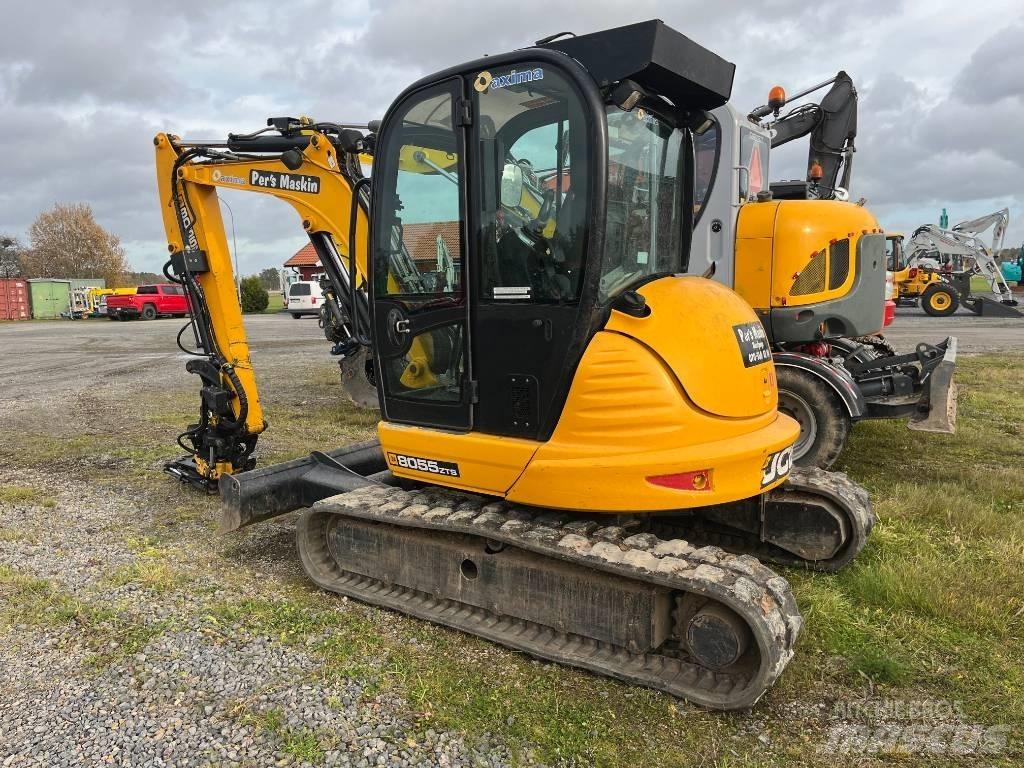 JCB 8055 حفارات صغيرة أقل من 7 طن (حفارات صغيرة)