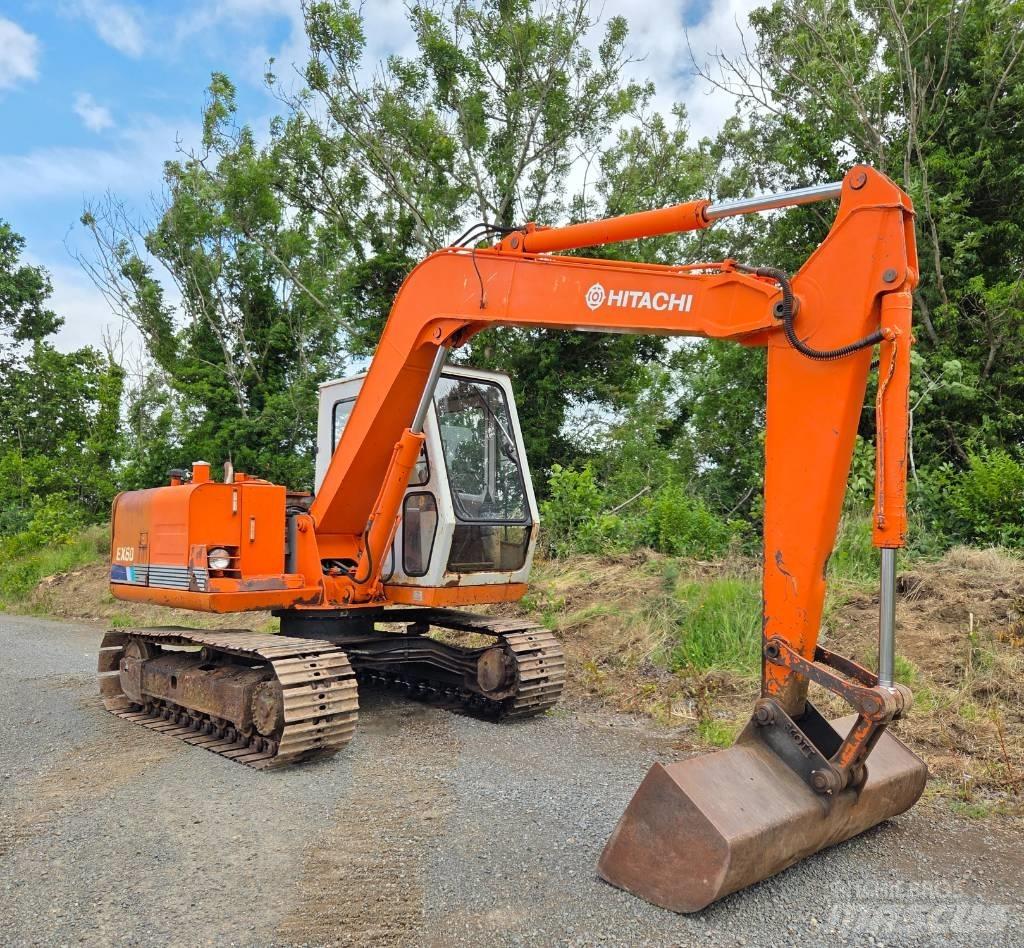 Hitachi EX 60-1 حفارات صغيرة أقل من 7 طن (حفارات صغيرة)