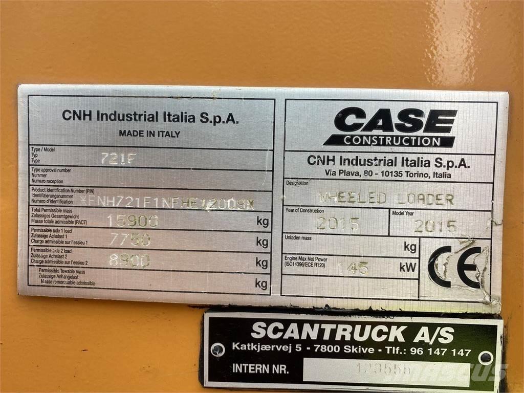 CASE 721F لوادر بعجل