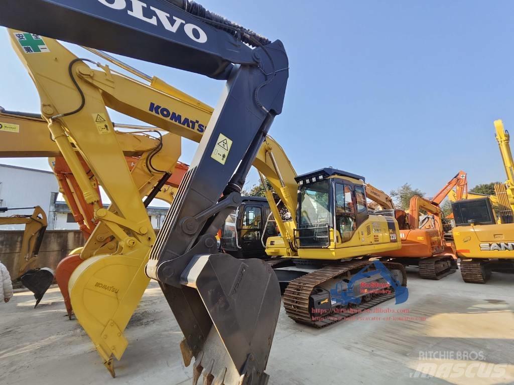 Komatsu PC 220-7 حفارات زحافة