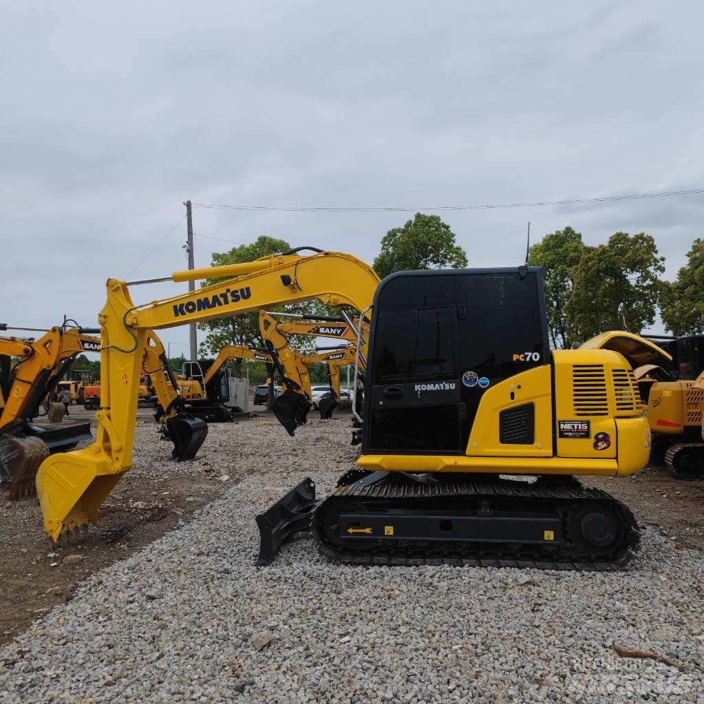 Komatsu PC 70 حفارات صغيرة أقل من 7 طن (حفارات صغيرة)