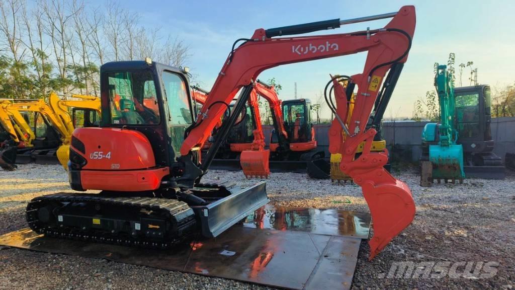 Kubota U 55-4 حفارات صغيرة أقل من 7 طن (حفارات صغيرة)