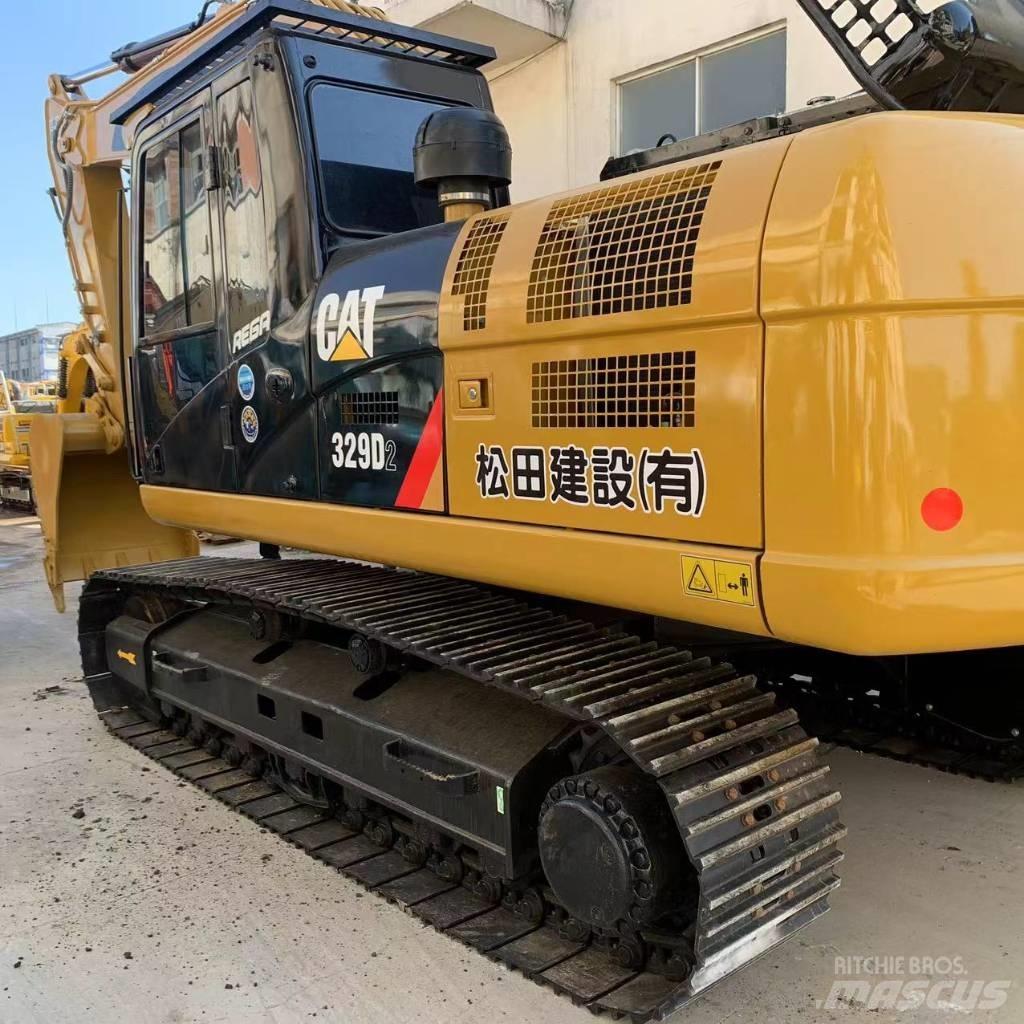 CAT 329 E LR حفارات زحافة