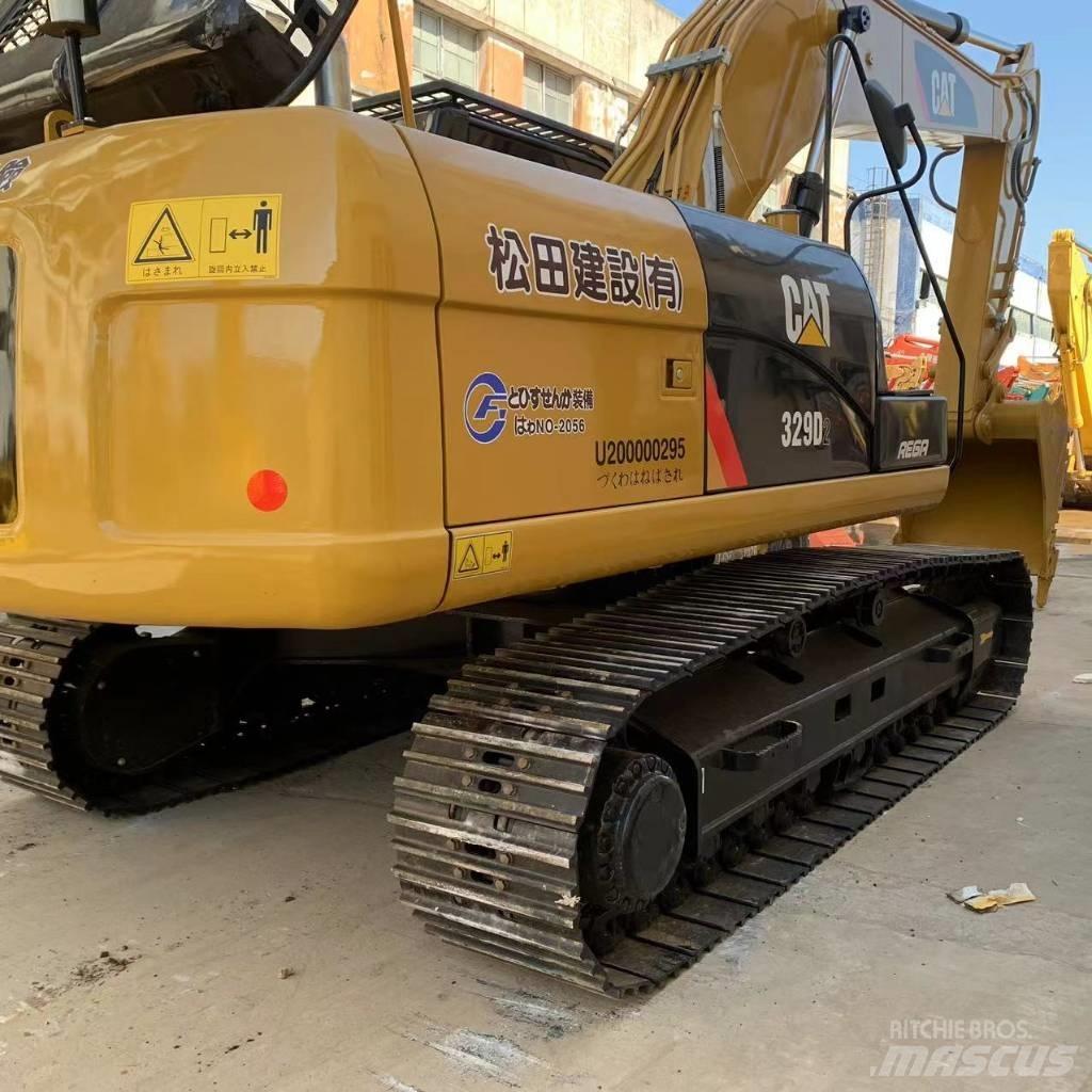 CAT 329 E LR حفارات زحافة