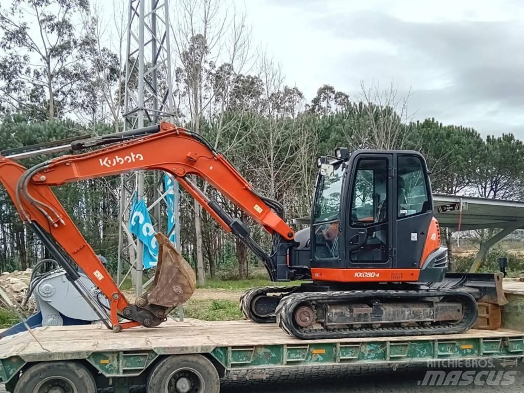 Kubota KX 080-4 حفارات وسط 7 طن - 12 طن