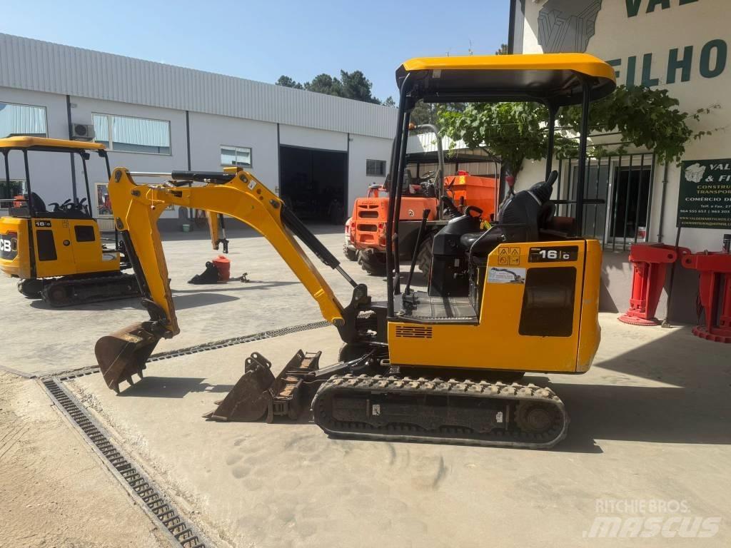 JCB 16 C-1, 740h حفارات صغيرة أقل من 7 طن (حفارات صغيرة)