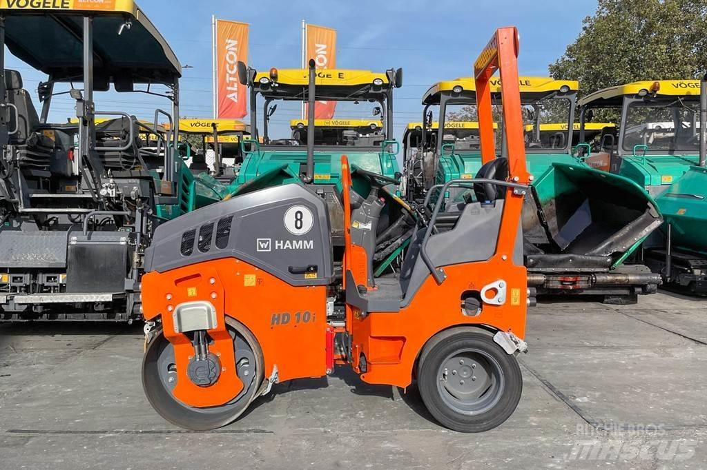 Hamm HD 10 VT مداحل مزدوجة