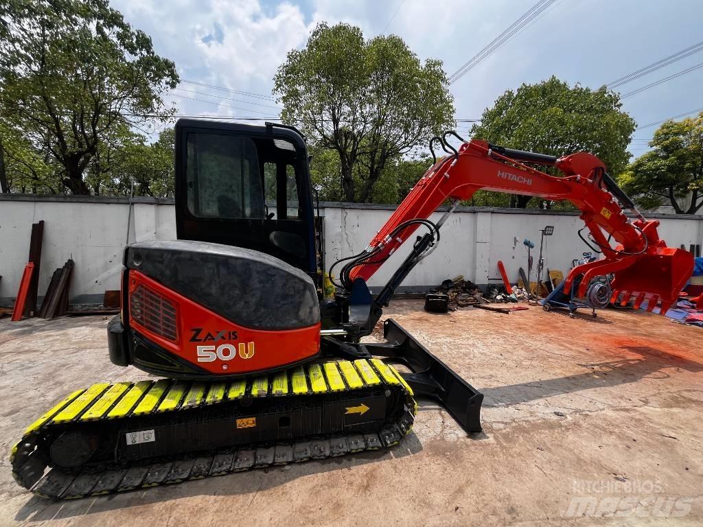 Hitachi ZX 50 U حفارات صغيرة أقل من 7 طن (حفارات صغيرة)