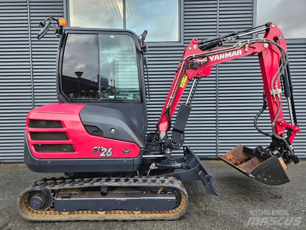 Yanmar SV 26 حفارات صغيرة أقل من 7 طن (حفارات صغيرة)