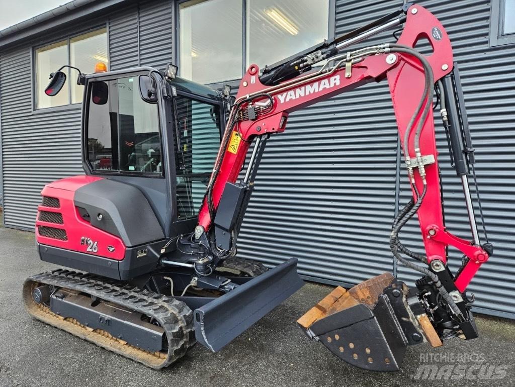 Yanmar SV 26 حفارات صغيرة أقل من 7 طن (حفارات صغيرة)